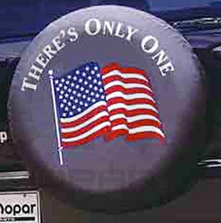 Spare Tire Cover 2007-13 Jeep Wrangler 2/4-Door