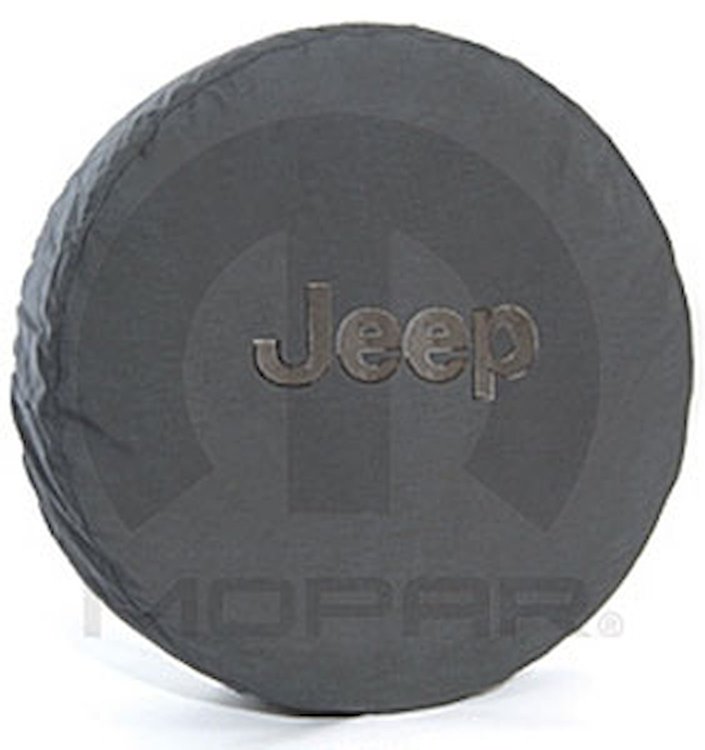 Spare Tire Cover - Deluxe Anti-Theft 2007-13 Jeep Wrangler 2/4-Door