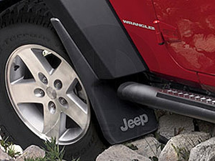 Deluxe Molded Splash Guards 2007-13 Jeep Wrangler 2/4-Door