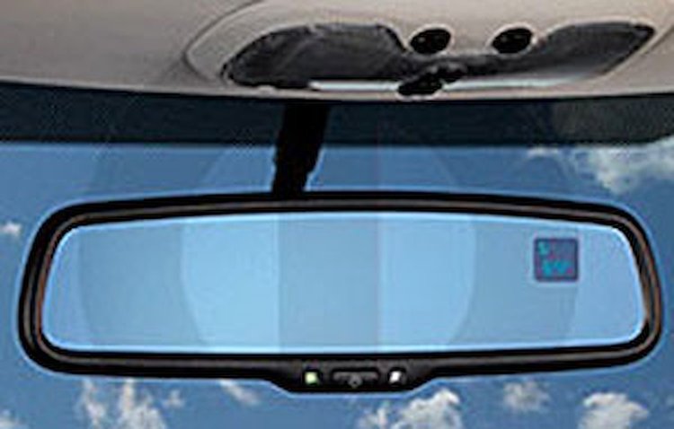 Interior Mirror w/Compass and Temperature 2007-09 Jeep Compass/Patriot