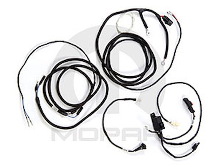 Off-Road Light Installation Kit 2007-11 Jeep Wrangler 2/4-Door Complete Kit Includes: