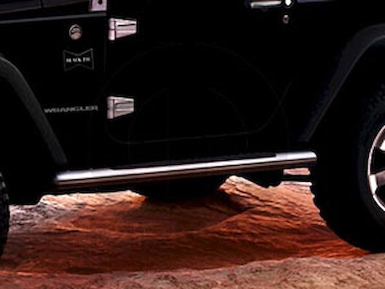 Tubular Side Steps 2007-13 Jeep Wrangler