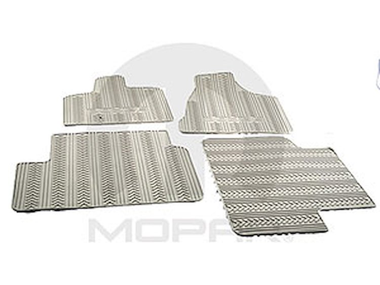 Slush-Style Floor Mats 2008-10 Dodge Grand Caravan