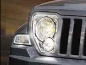 Fog Lights 2008-09 Jeep Liberty Includes: