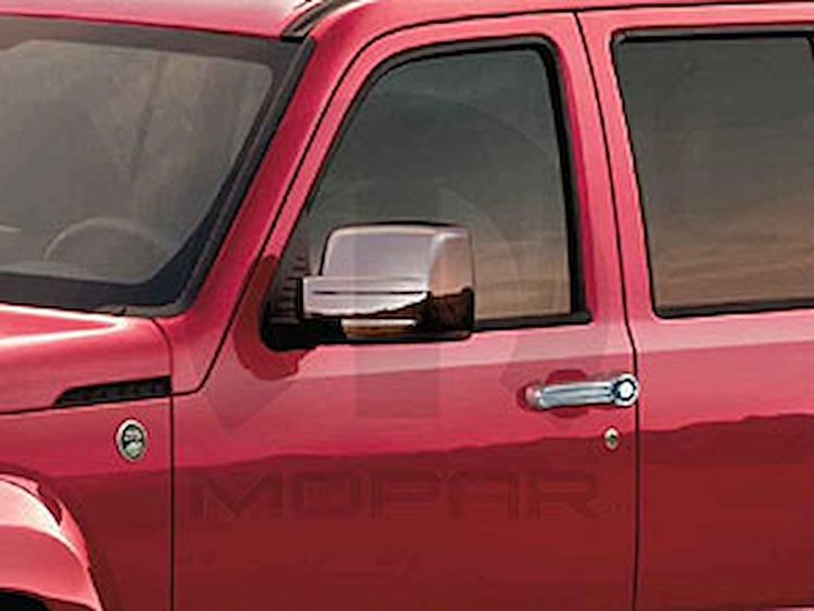 Chrome Mirror Covers 2007-11 Dodge Nitro