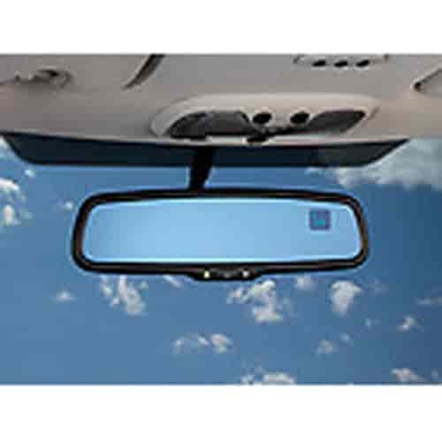 Interior Mirror with Integrated Universal Garage Door Opener Features Autodim Functionality