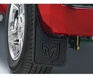 Heavy Duty Rubber Splash Guards 2009-10 Dodge Ram 1500
