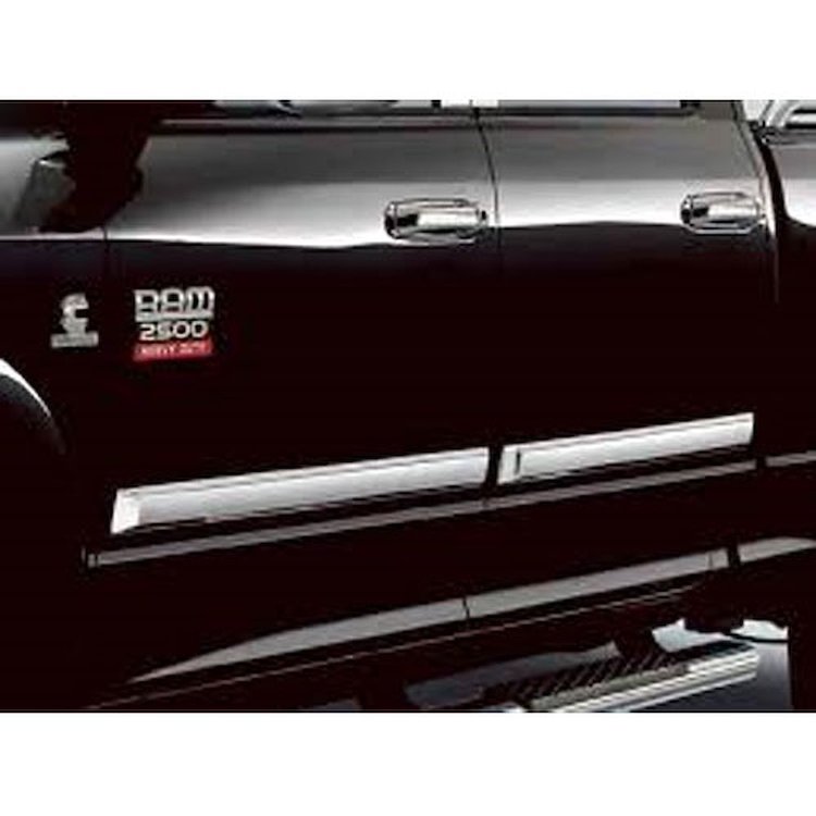 Chrome Door Molding 2009-12 Dodge Ram 1500, Crew & Mega Cabs