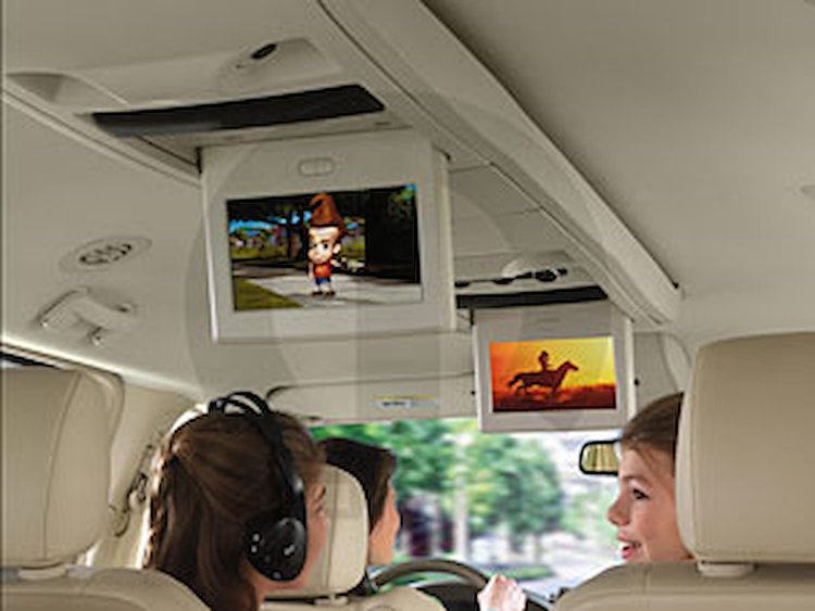 Rear Seat Video/DVD 2008-10 Chrysler Town & Country/Dodge Grand Caravan