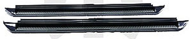 Molded Running Boards 2010-11 Chrysler Town & Country/Dodge Grand Caravan