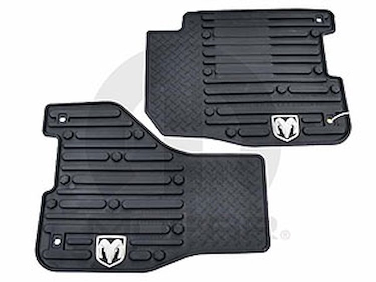 Slush-Style Floor Mats 2011-12 Dodge Ram 1500/2500/3500 Crew/Mega Cab