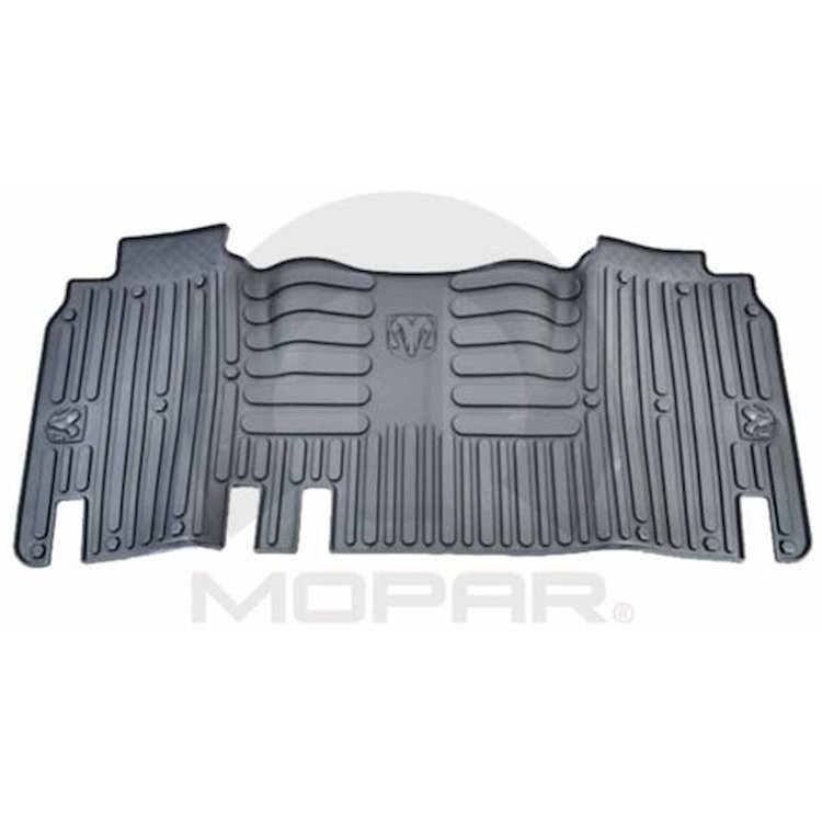 Slush-Style Floor Mats 2011-12 Dodge Ram 2500/3500 Mega Cab