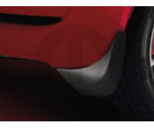 Deluxe Molded Splash Guards 2012-13 Fiat 500 Cabrio/Coupe