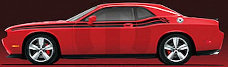 Applique/Decal Kit 2011-13 Dodge Challenger