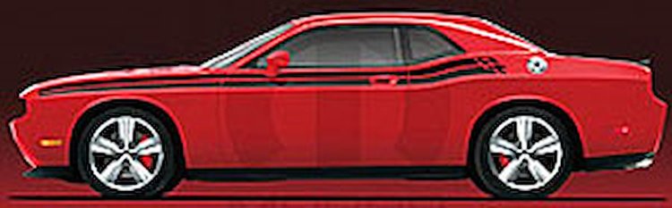 Applique/Decal Kit 2011-13 Dodge Challenger