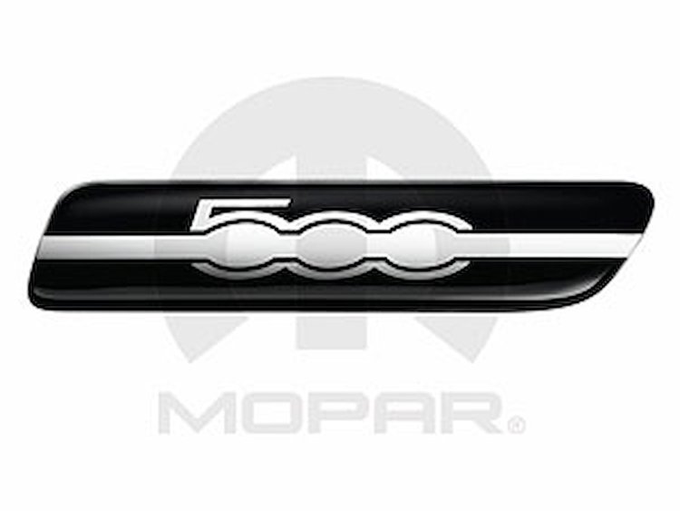 Body Side Molding Inserts 2012-13 Fiat 500 Cabrio/Coupe