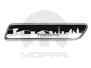 Body Side Molding Inserts 2012-13 Fiat 500 Cabrio/Coupe