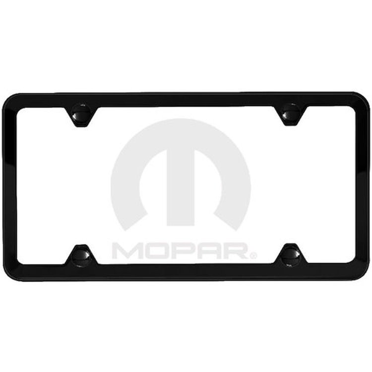 License Plate Frame 2013 Fiat 500 Coupe/Cabrio