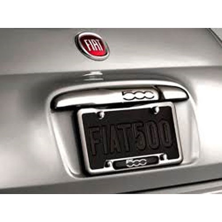 License Plate Frame 2013 Fiat 500 Coupe/Cabrio