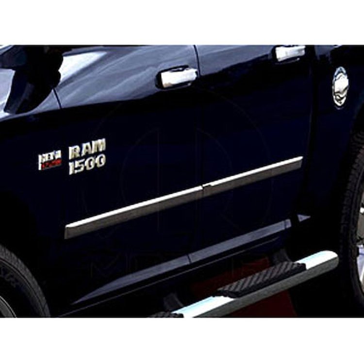 Chrome Door Molding 2009-13 Dodge Ram 1500, Crew & Mega Cabs