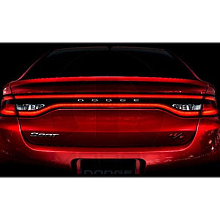 Race Track Lighting 2013 Dodge Dart (With Passive Entry)