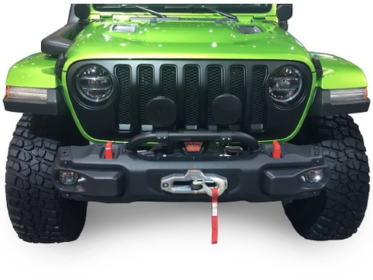 Stubby Rubicon Front Bumper for 2018 Jeep Wrangler JL