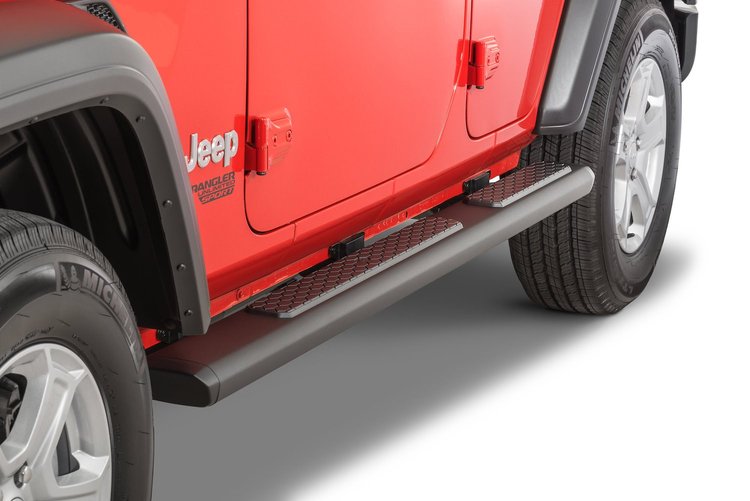 Tube Side Steps 2018-Up Jeep Wrangler JL 4-Door
