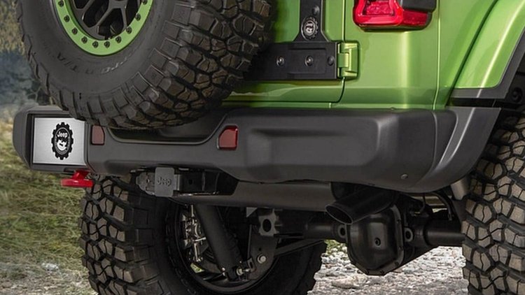 JL RUBI STEEL REAR BUMPER