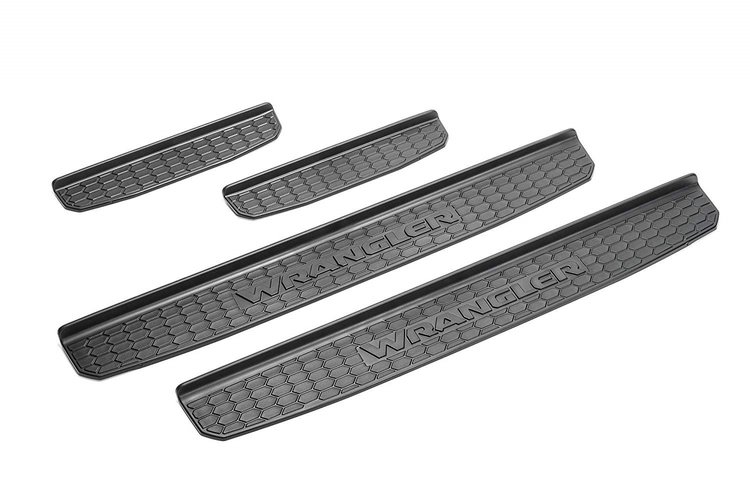 Door Sill Guards for 2018-2019 Jeep Wrangler JL Unlimited 4-Door