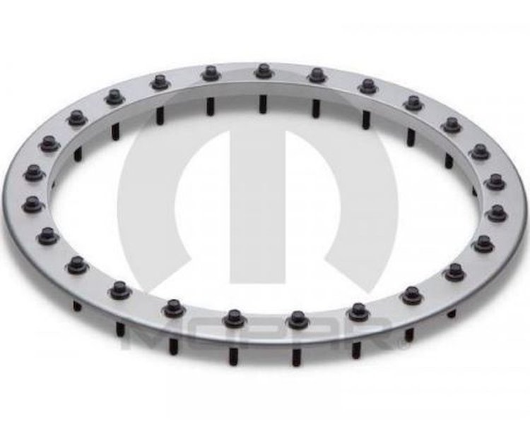 Mopar Accessories OEM Bead Lock Ring Kit for Jeep Wrangler JK/JL & 2017-Up RAM 1500