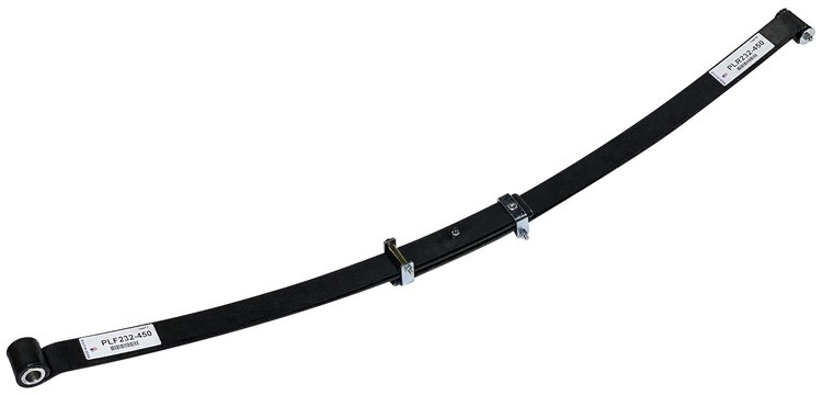 Split Mono-Leaf Springs - 1 in. Drop