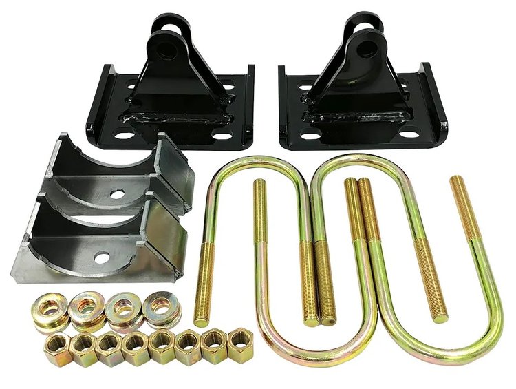 Rear Axle Flip Kit for 1967-2019 Chevy C10/Silverado 1500, GMC C15/Sierra 1500 Trucks w/CalTracs (3 1/4 in. Axle)