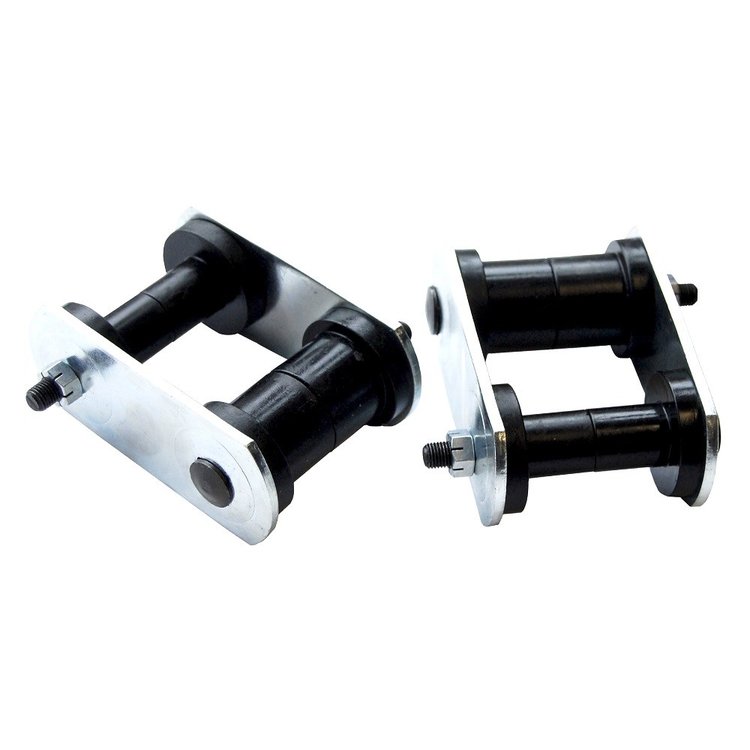 SH-325X562 Leaf Spring Shackle and Bushing Set for Select 1967-1981 GM Vehicles With Split Mono Springs