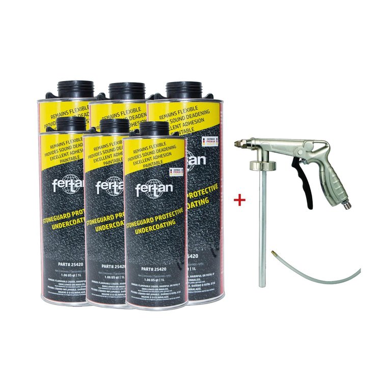 K1006 Stoneguard Protective Undercoating Kit [Black]