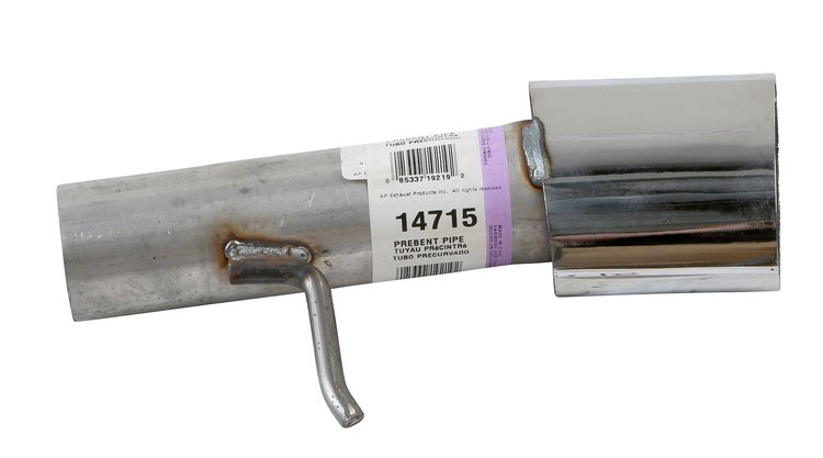 14715 Exhaust Tail Pipe; 1995-2002 Lincoln Continental Right