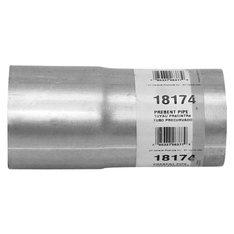 18174 Prebent Exhaust Pipe; 1999-2004 Ford F-250 Super Duty Center, 1999-2004 Ford F-350 Super Duty Center