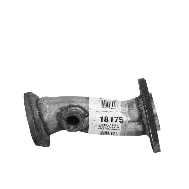 18175 Prebent Exhaust Pipe; 1997-2000 Nissan Maxima Front, 1997-1999 INFINITI I30 Center