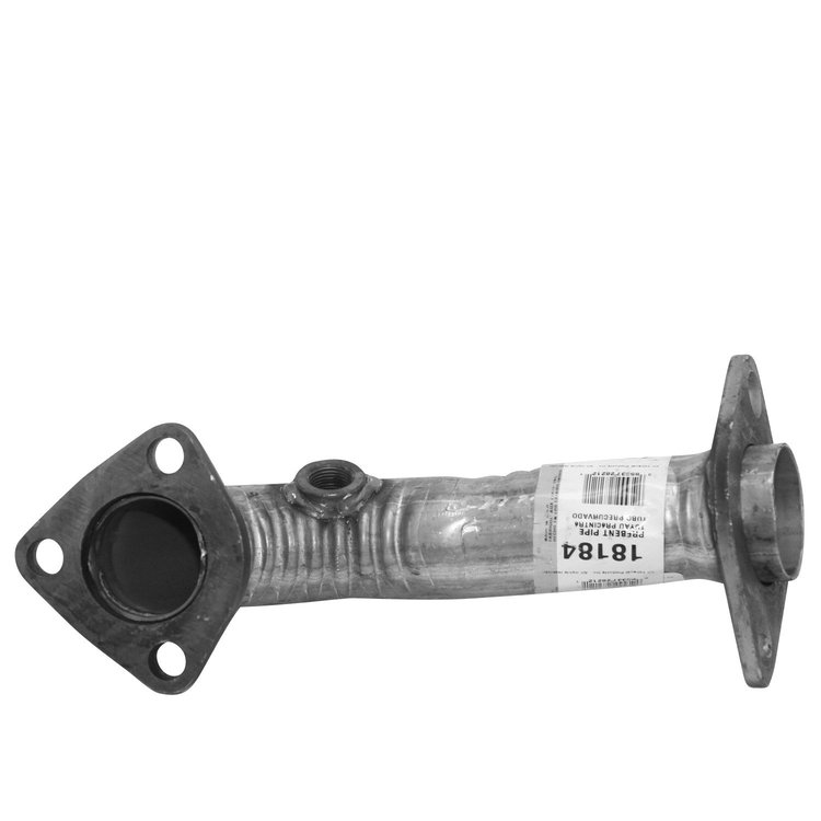 18184 Prebent Exhaust Pipe; 1999-2001 Mazda Protege Front