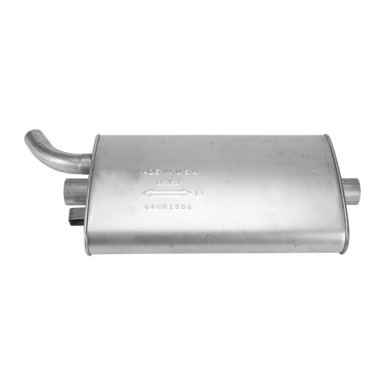 2035 Muffler - Challenge; 1992-1994 Pontiac Grand Am Left, 1992-1994 Oldsmobile Achieva Left