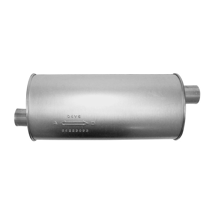 2206 Muffler - Challenge; 1997-2003 Ford F-150, 2004 Ford F-150 Heritage, 1997-1999 Ford F-250
