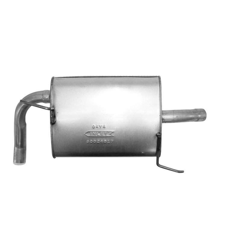 2461 Muffler - Welded Assembly - Challenge; 2003-2005 Honda Accord Right