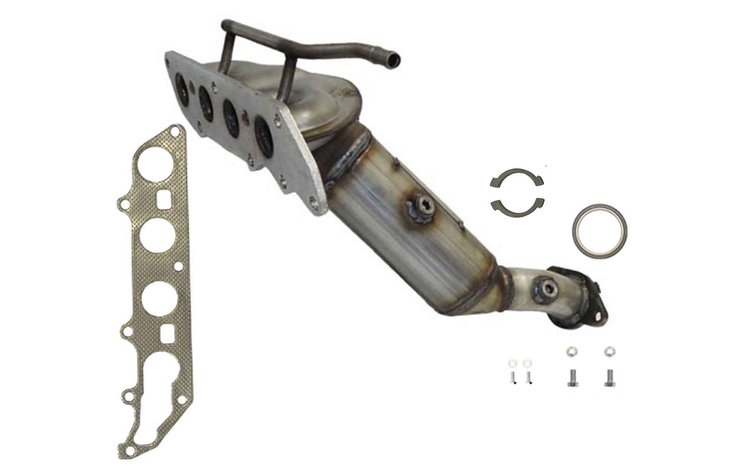 24672 Exhaust Tail Spout - Angle Cut Turn Down; 5 In. Inlet