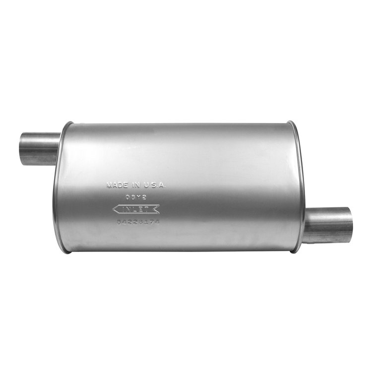 2548 Muffler - Challenge; Fits Select Chevrolet/GMC