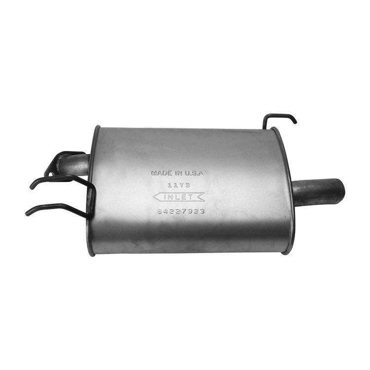 2553 Muffler - Welded Assembly - Challenge; 2004-2008 Acura TSX Left