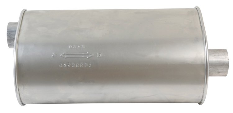 2621 Muffler - Challenge; 2014-2023 Chevrolet Silverado 1500, 2014-2023 GMC Sierra 1500