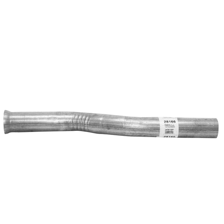 28166 Prebent Exhaust Pipe; 1983-1993 Chevrolet S10 Center, 1983-1993 GMC Sonoma Center, S15 Center