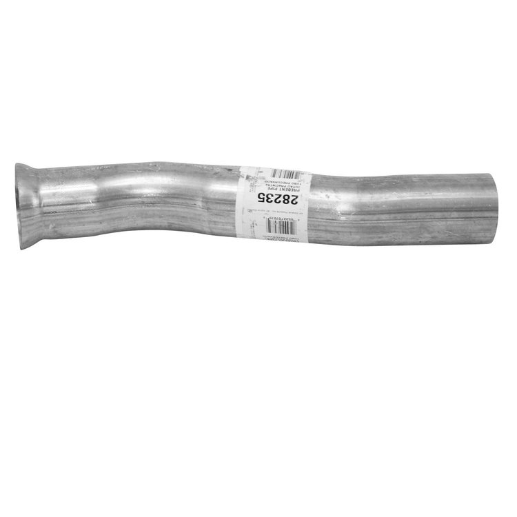 28235 Prebent Exhaust Pipe; 1986-1993 Ford Mustang Center Left, 1986 Mercury Capri Center Left