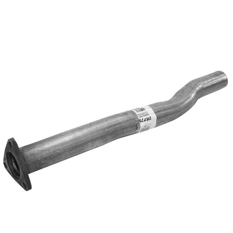 28279 Prebent Exhaust Pipe; 1988-1991 Honda Civic Front Center, 1988-1991 Honda CRX Front Center