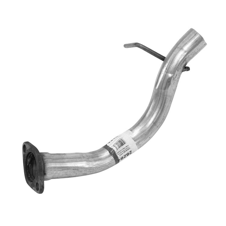 28284 Prebent Exhaust Pipe; 1988-1992 Toyota Corolla Rear, 1990-1992 Geo Prizm Rear