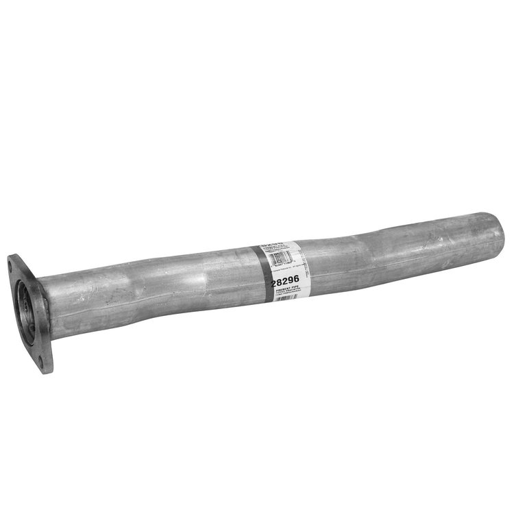 28296 Prebent Exhaust Pipe; 1996, 1987-1994 Ford F-250 Rear, 1987-1994 Ford F-350 Rear